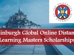 2026 Edinburgh Global Online Learning Masters Scholarship